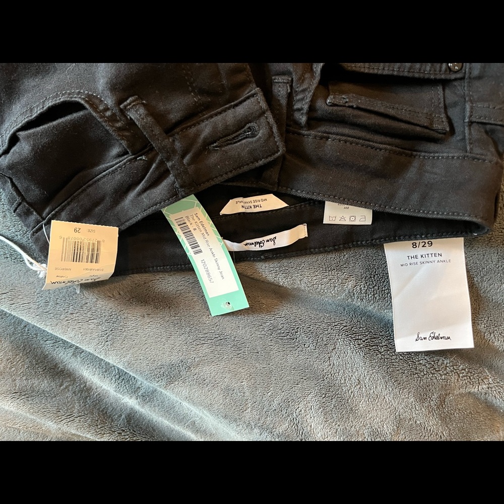 Sam Edelman black skinny jeans
